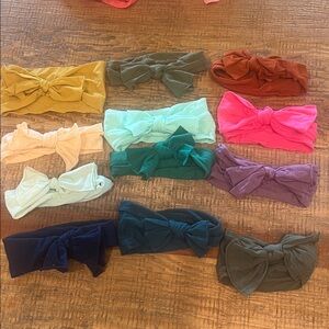 Vibrant Kids Bow Headband Collection